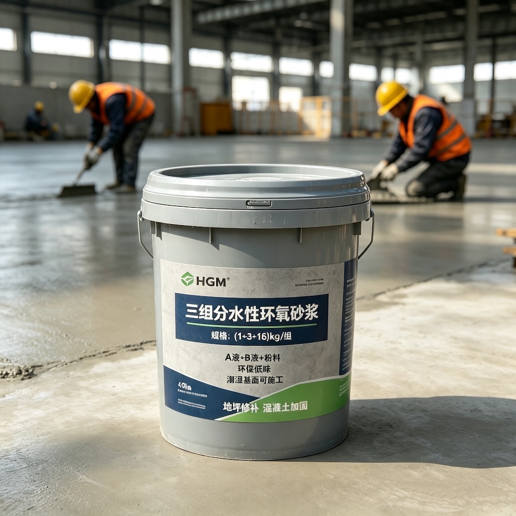 灌云三组份水性环氧砂浆